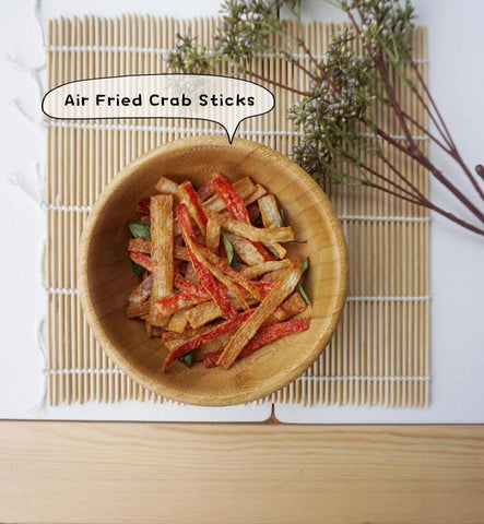 AIRFRYER AIR FRYER CRABSTICK HEALTHY RECIPE CHINESE LUNAR NEW YEAR