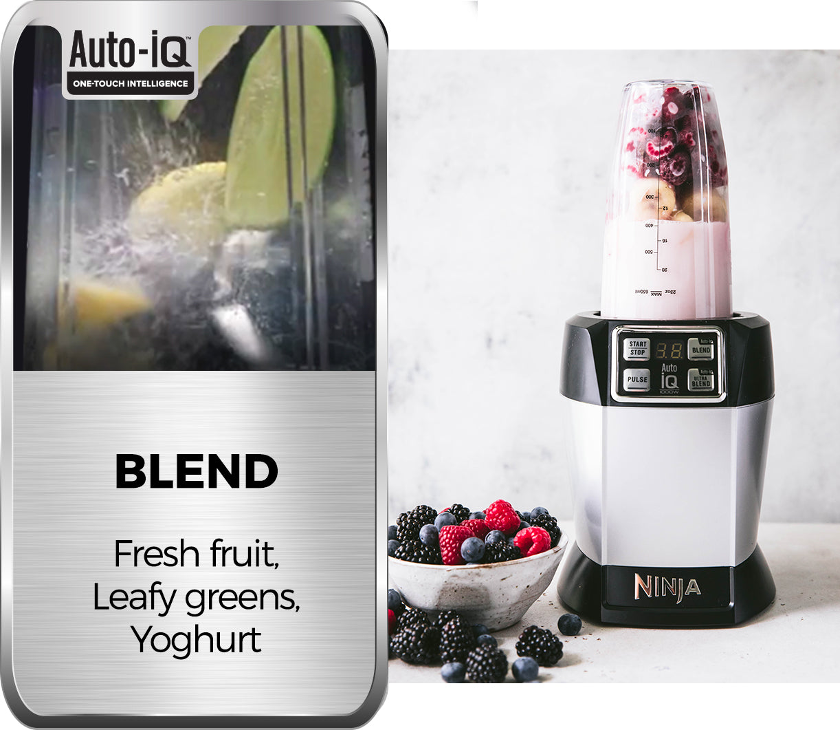 auto iQ with fruit vege and nuts