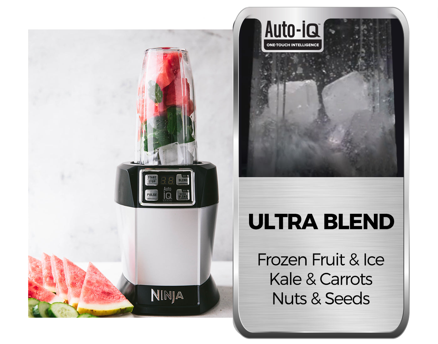 auto iQ with fruit vege and nuts