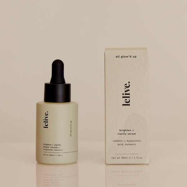 all glow'd up | brighten + clarify serum