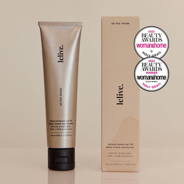 all the shade | spf 30 sheer tinted moisturiser