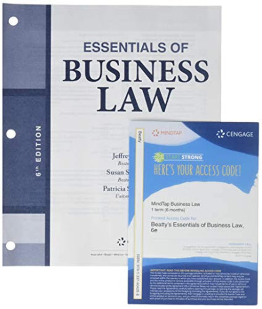 Business Law Today, Comprehensive (Mindtap Course List) (Paperback