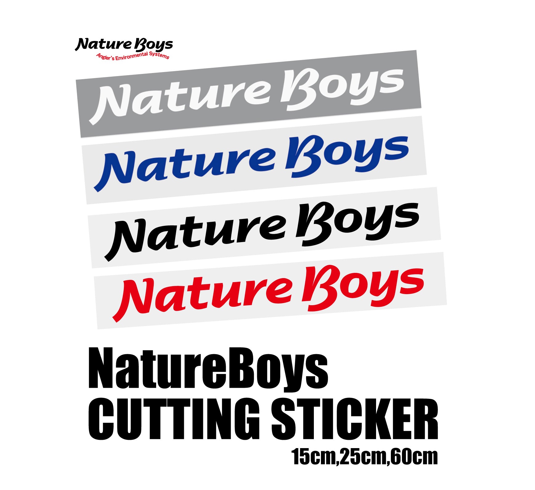 Natureboyssticker ステッカー 切り文字タイプ ｓ ｍ ｌサイズ Natureboysofficialwebstore