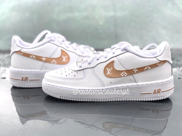 nike air force 1 junior beige