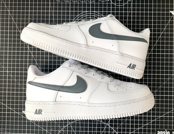 custom air force 1 swoosh