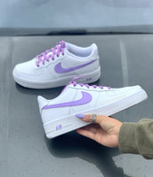 lilac air force 1 junior