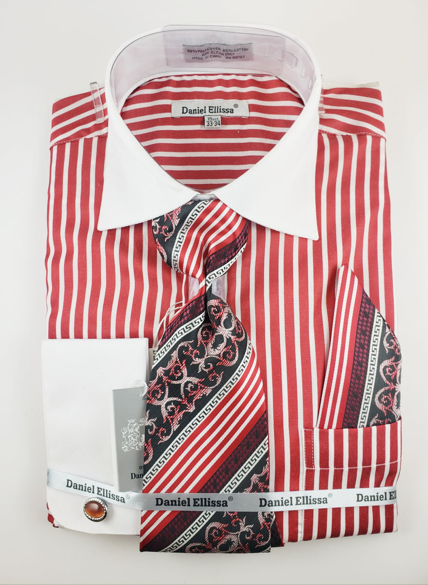 Daniel Elissa pinstripe Dress shirt – Remo men's wear