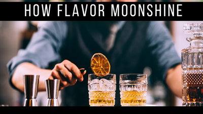How to Flavor Moonshine and Age it While Keeping it Clear