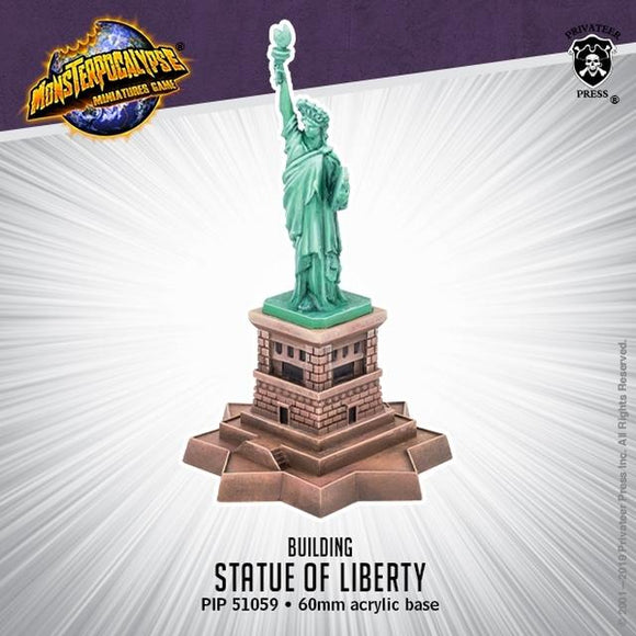 Statue of Liberty – Monsterpocalypse Building Building Privateer Press 