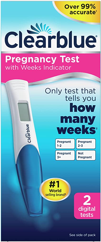 CLEARBLUE, Digital Pregnancy Test Kit 1's