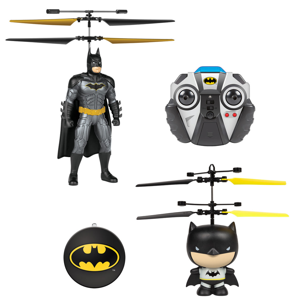 Batman Flying Figure & Big Head Bundle