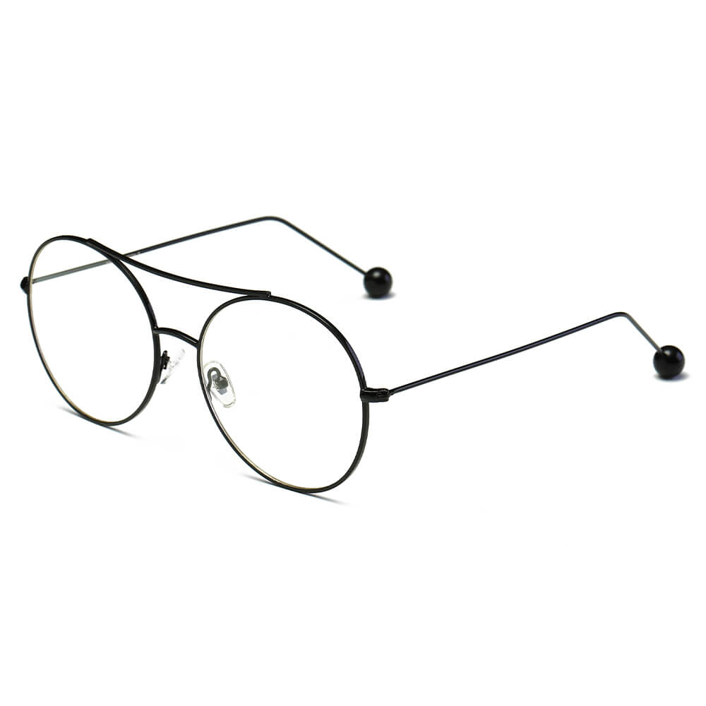 ENID - Trendy Aviator Clear Glasses Lens Sun Glasses – Charming Charlie