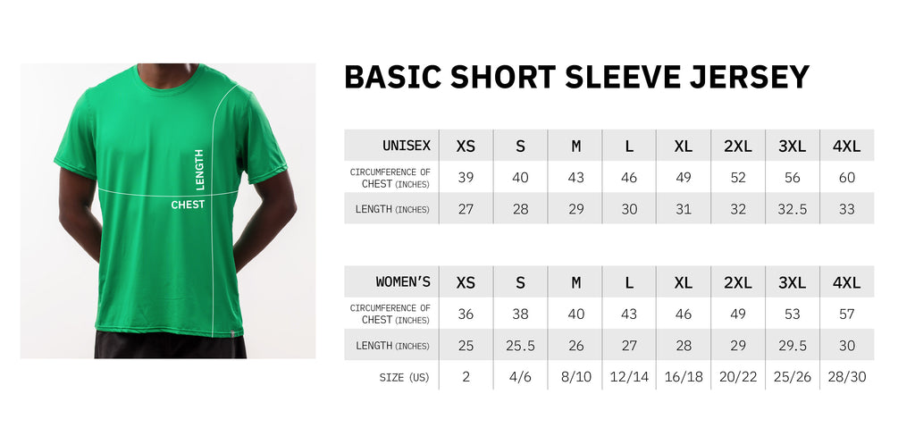 Sizing Guide - Goal Five
