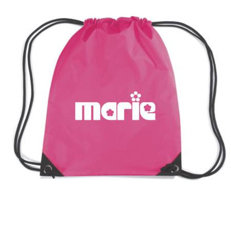 personalized girls dance bag