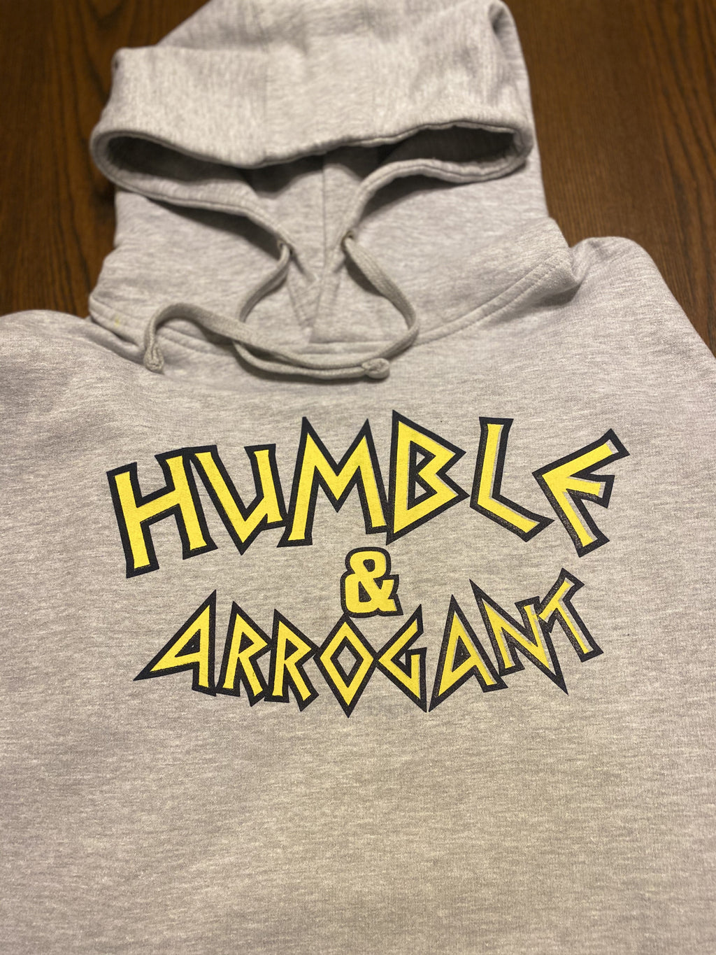 humble hoodie yellow