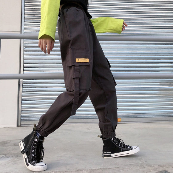 streetwear cargo pants women