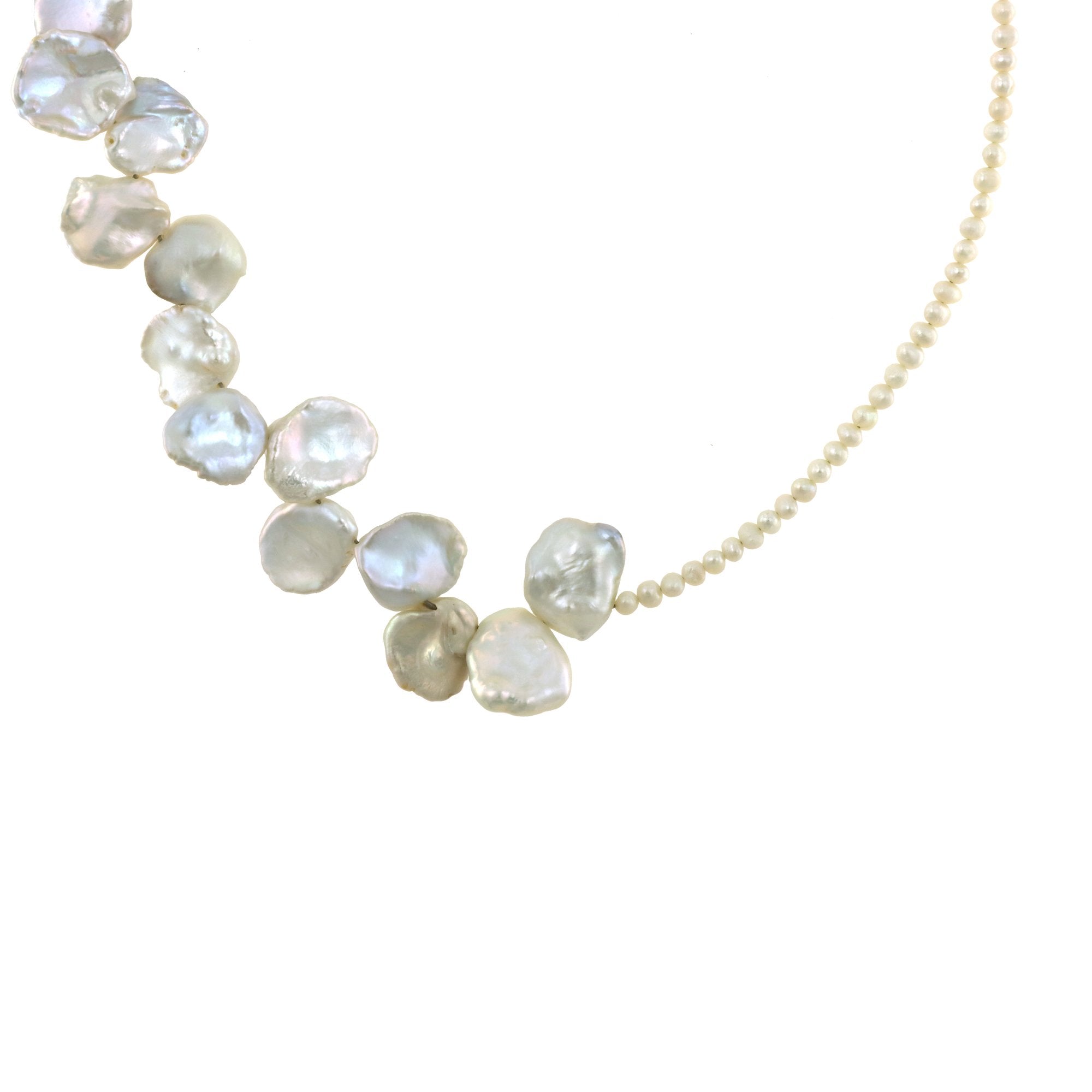 Image of Quzah Necklace with Pearl - 18K Gold Plated