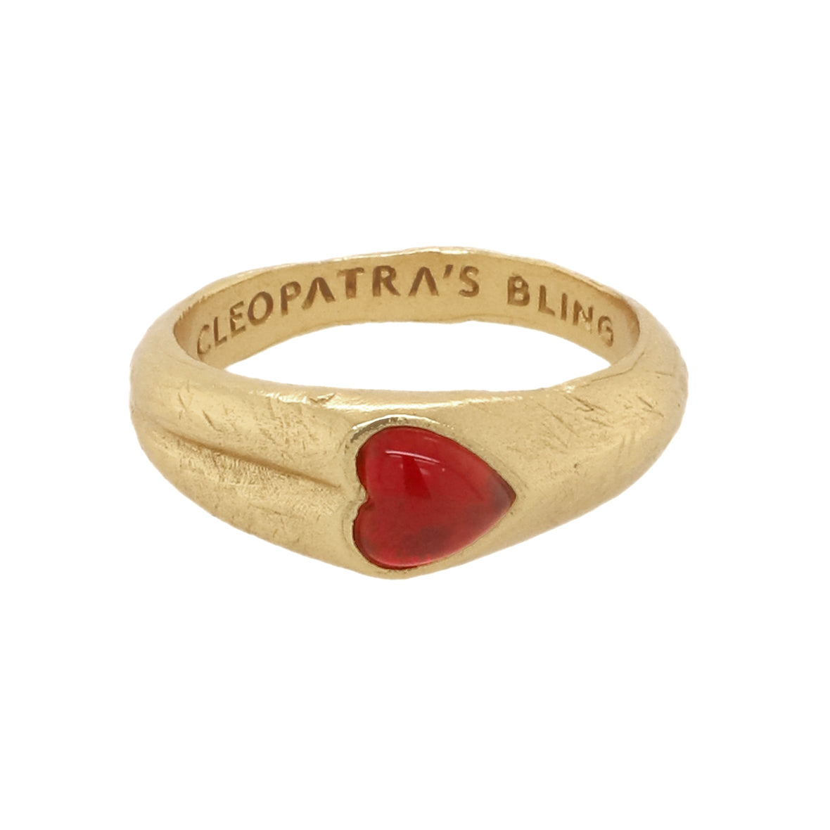 Image of Verlaine Pinky Ring with Enamel - 18K Gold Plated