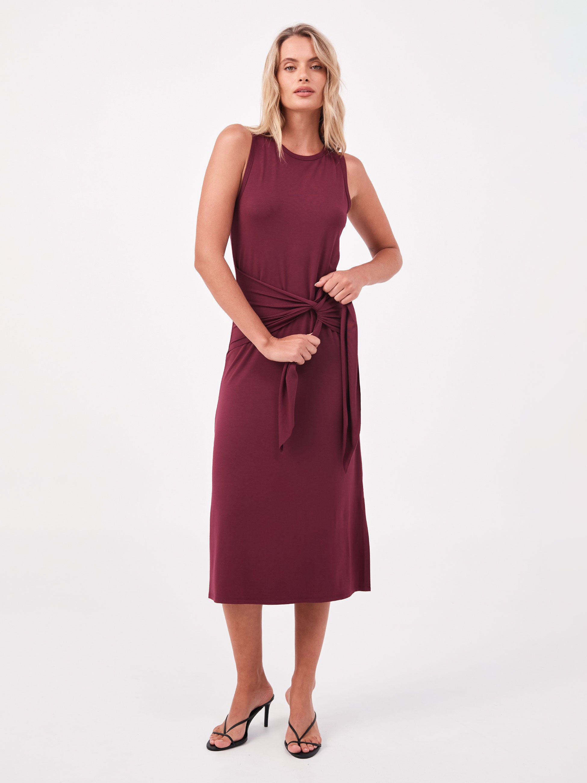 Athena Dress - Merlot