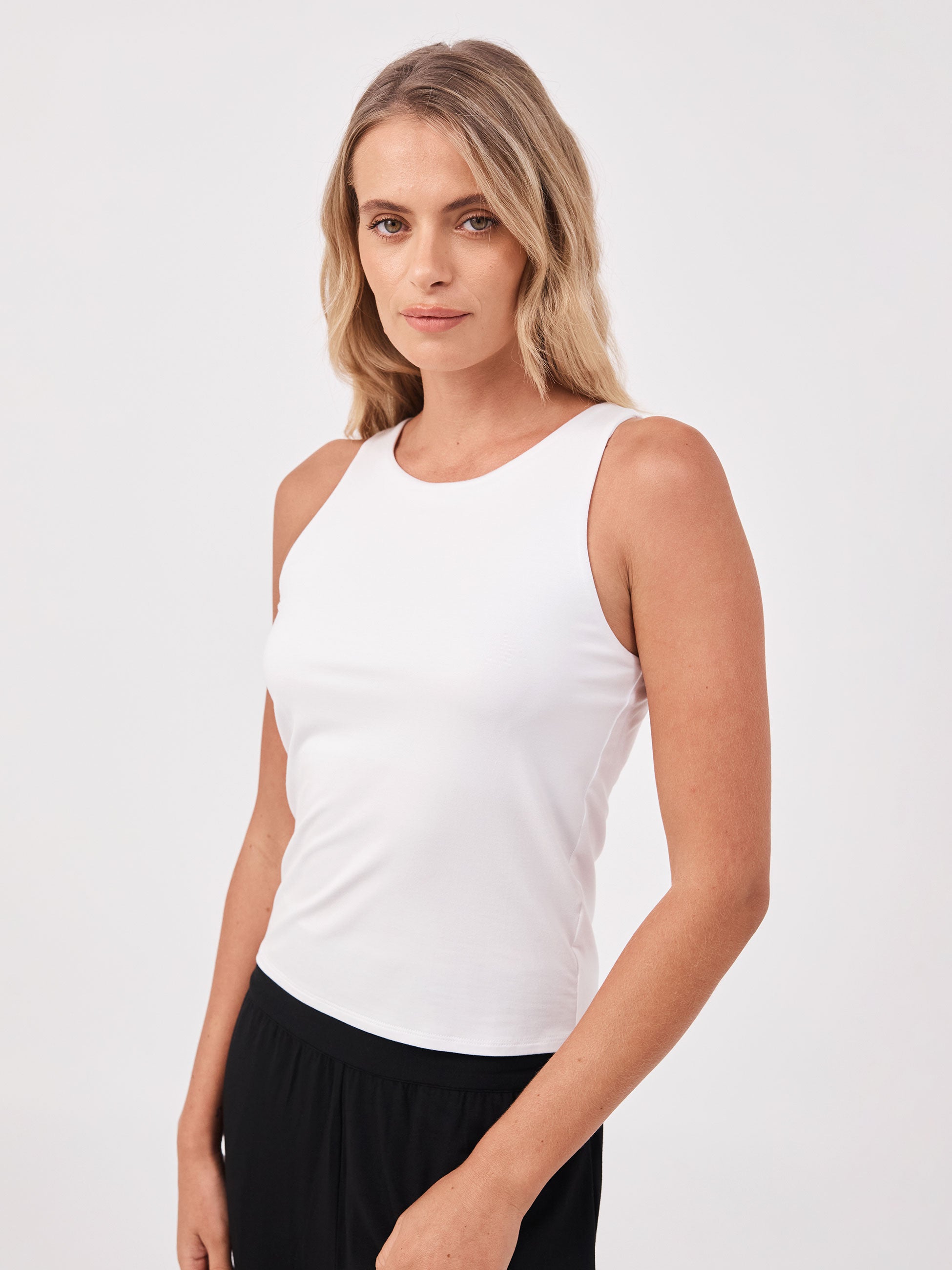 Sully Tank - White