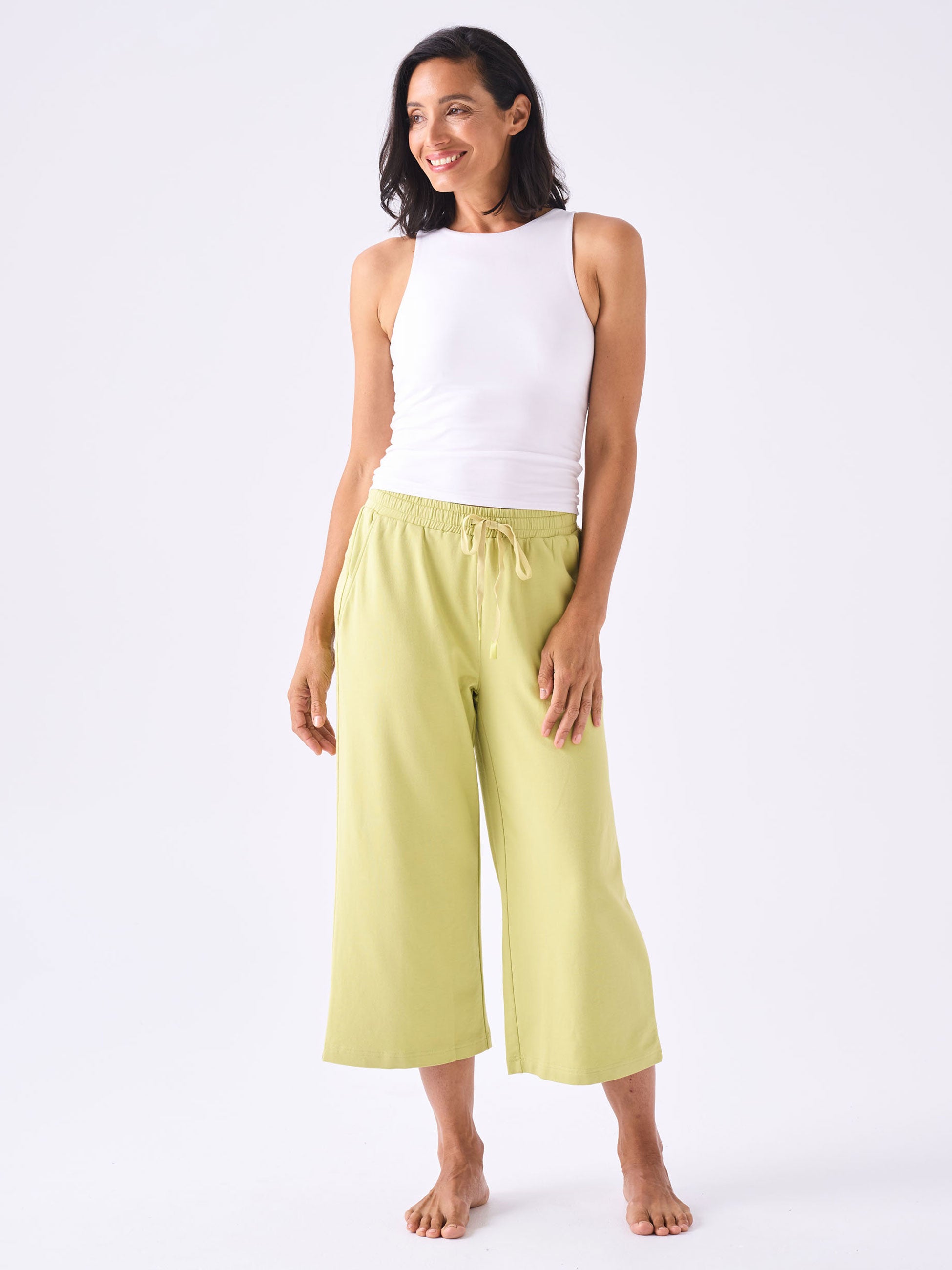 Women's Tek Gear® Easy French Terry Wide Leg Pants