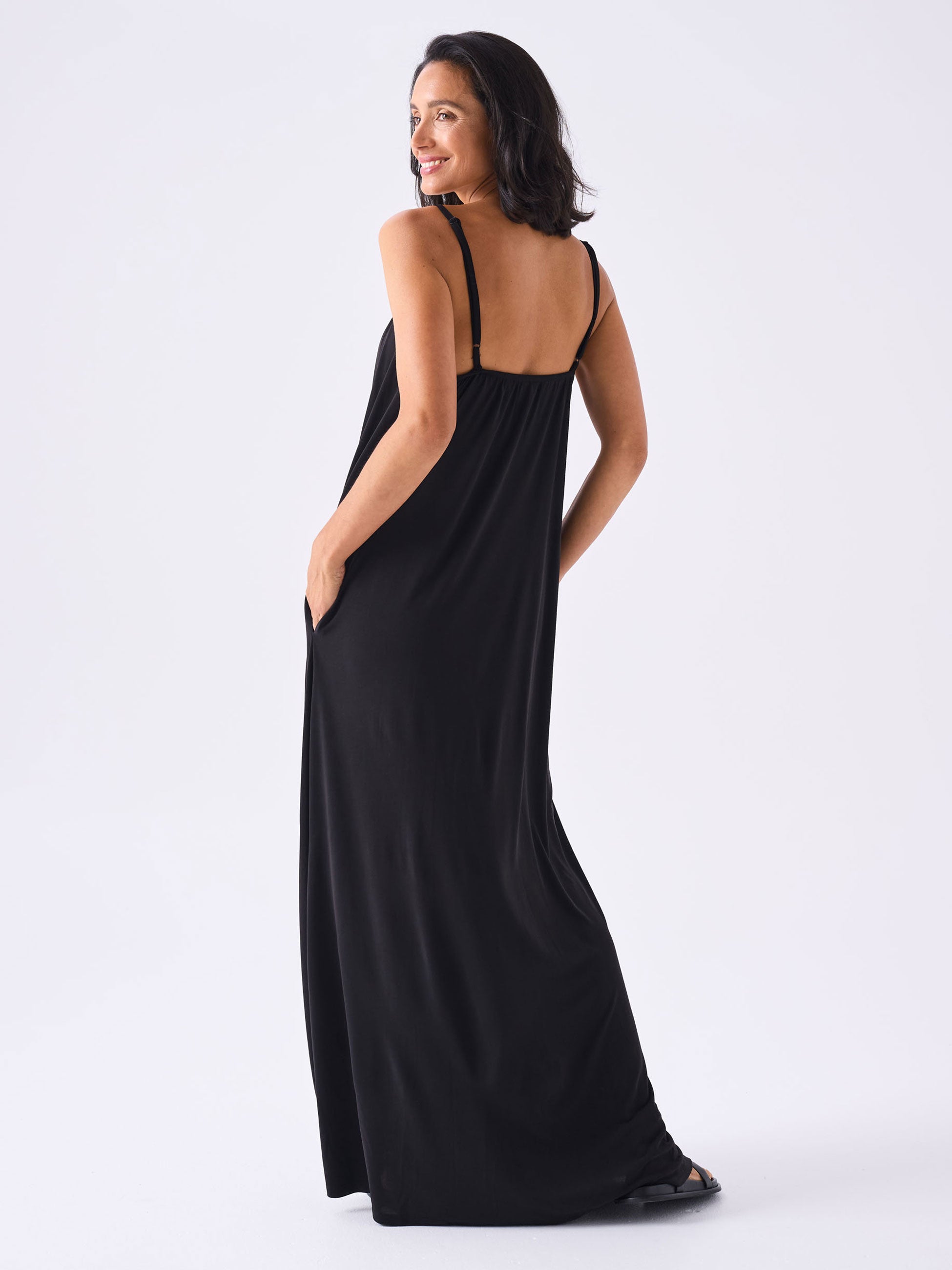 Venice Maxi Dress - Black