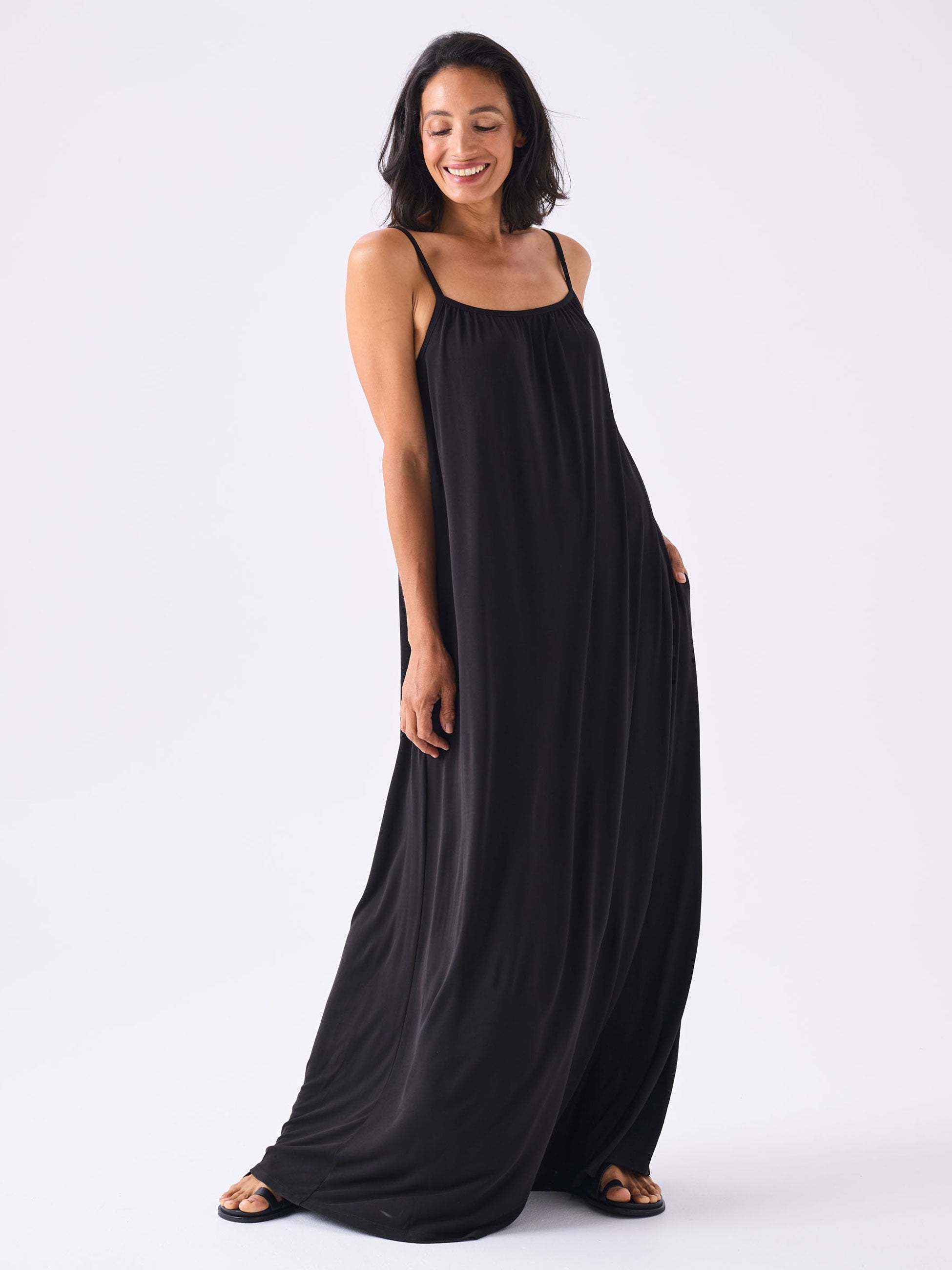 Venice Maxi Dress - Black