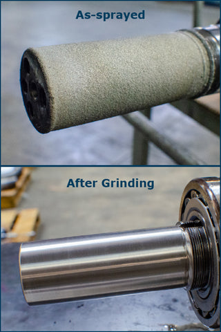 shaft with rough surface finish versus shaft with smooth finish