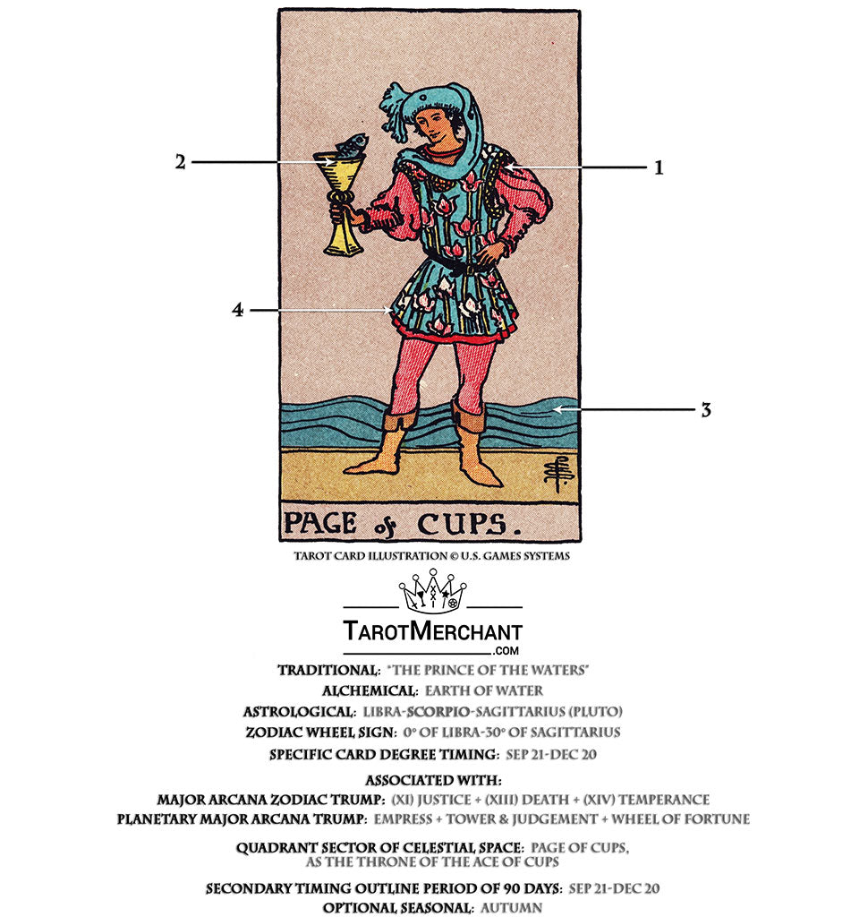 Page of Cups Tarot Card Meanings