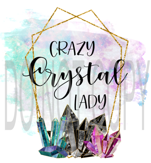 Crazy Crystal Lady – 3 Wicked Witches Sublimation & Design