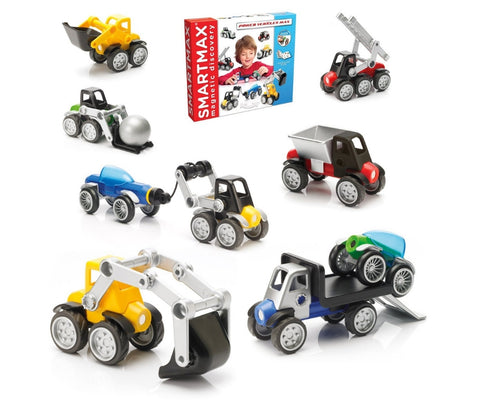 SmartMax Magnetic Discovery Power Vehicles Mix | KidzInc Australia | Online Educational Toys