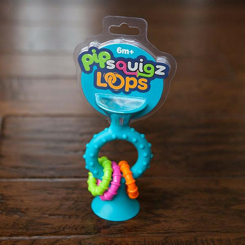 Fat Brain Toys pipSquigz Loops Teal | KidzInc Australia | Online Educational Toys