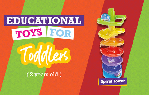 Educational Toys for Two Year Olds - Spiral Tower