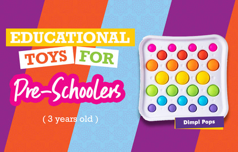 Educational Toys for 3 Year Olds - Dimpl Pops