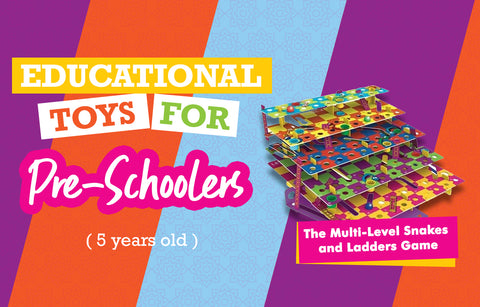 Educational Toys for 5-Year-Olds - Snakes and Ladders