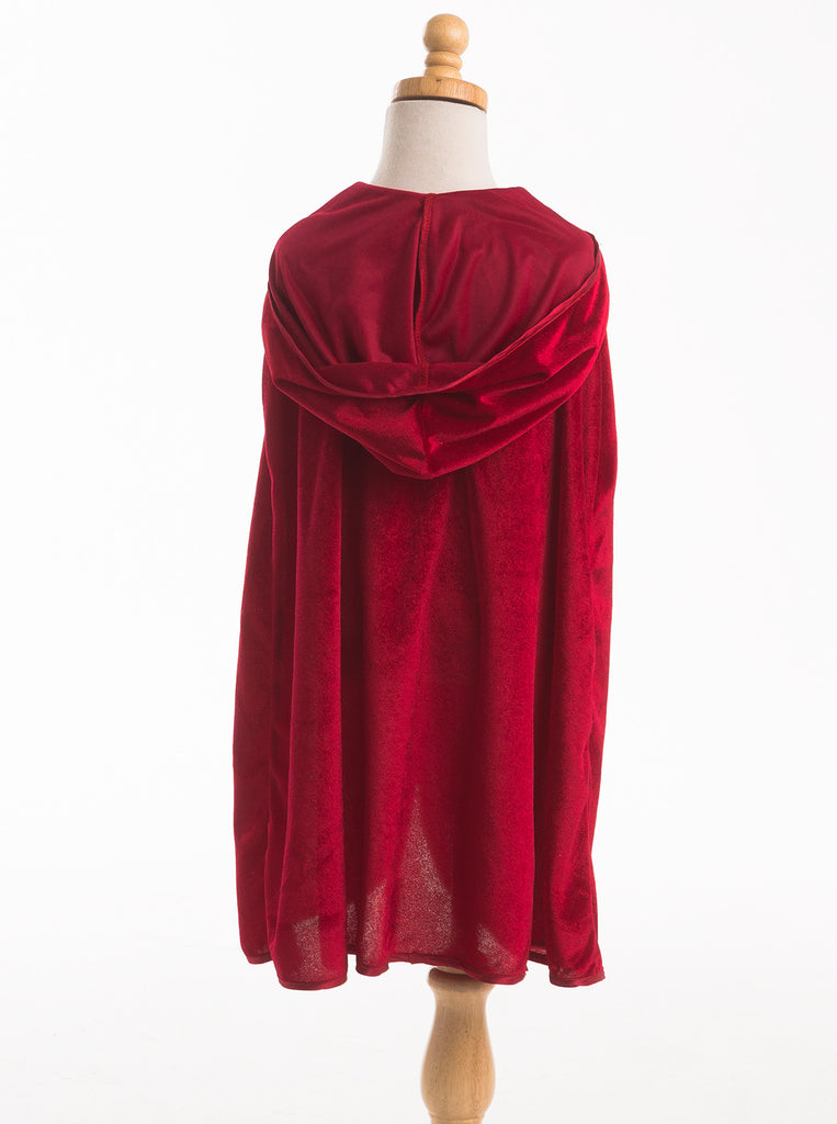 Little Adventures Red Girls Cloak | KidzInc Australia