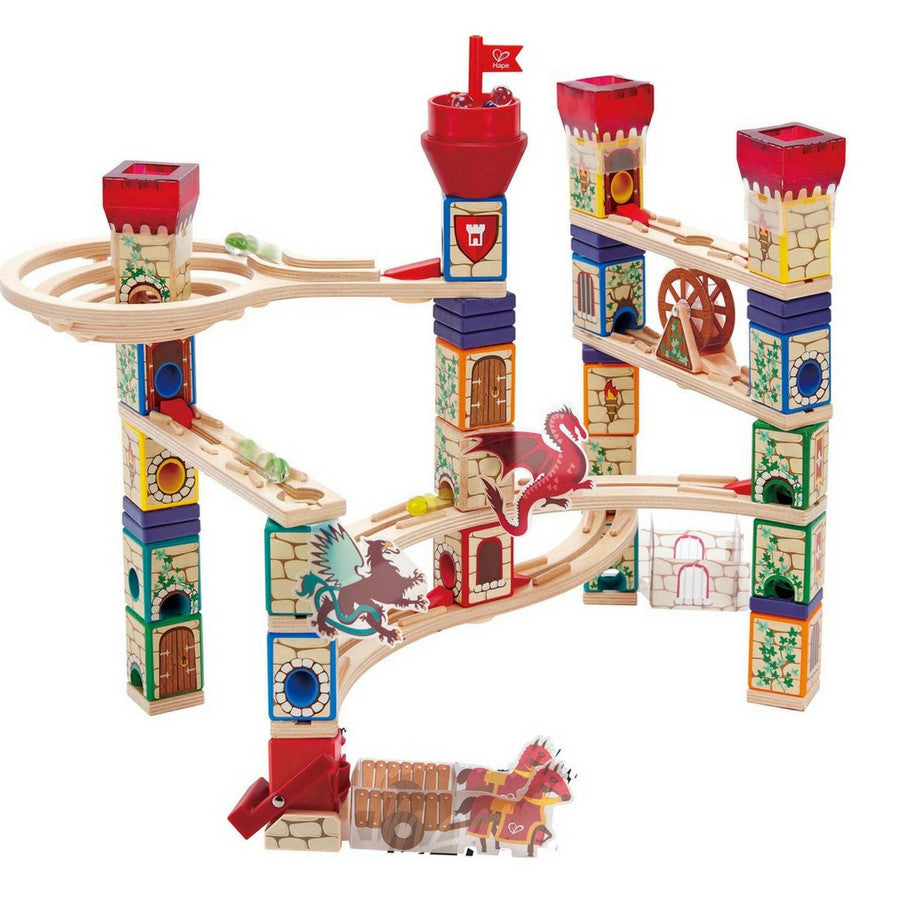 Hape Quadrilla Medieval Quest Marble Run | KidzInc Australia Toy Shop