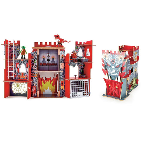 hape fire station playset