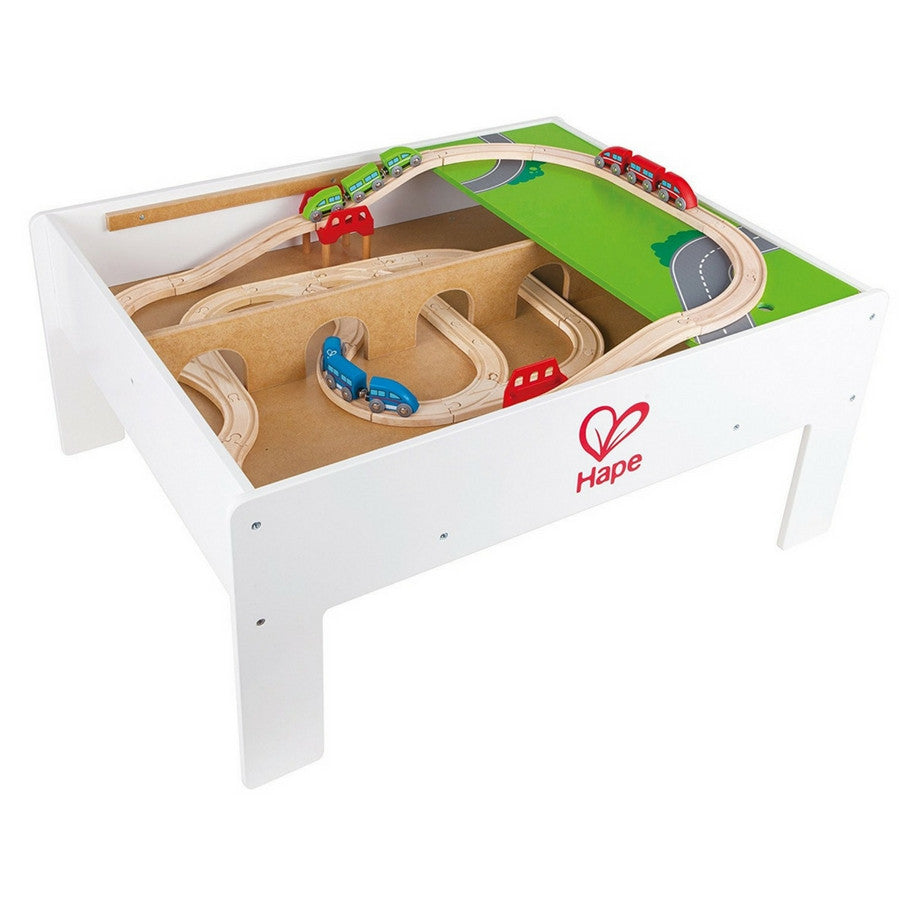 hape jungle play & train activity table