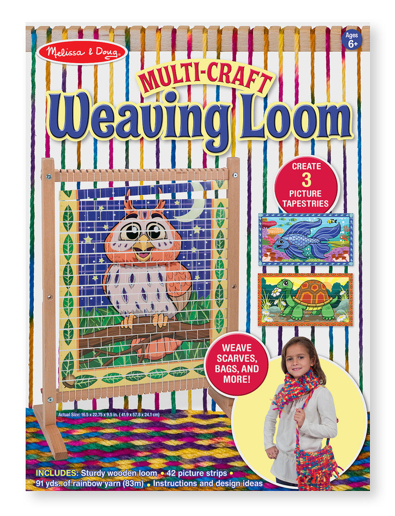 melissa and doug multi craft weaving loom