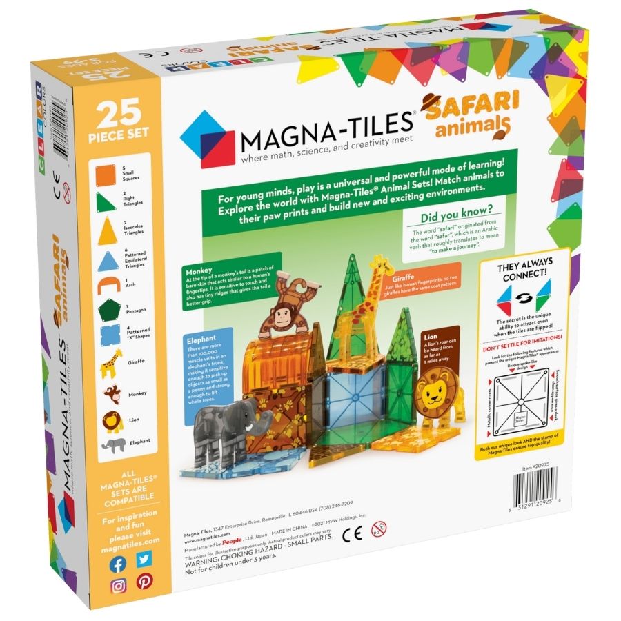 magna tile safari