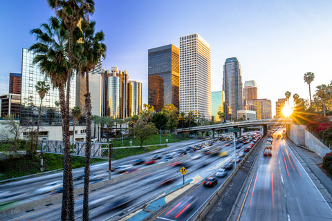 LA skyline