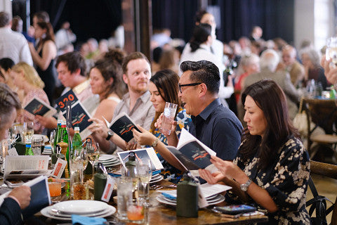 Diners at Sunday Supper DC event 