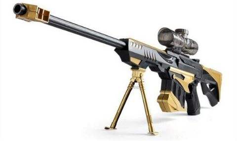 Pistolet à balle molle infrarouge pour enfants, fusil de sniper extérieur,  mitrailleuse, jouets cadeaux de Noël