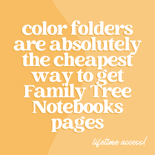 Family Tree Notebooks 101