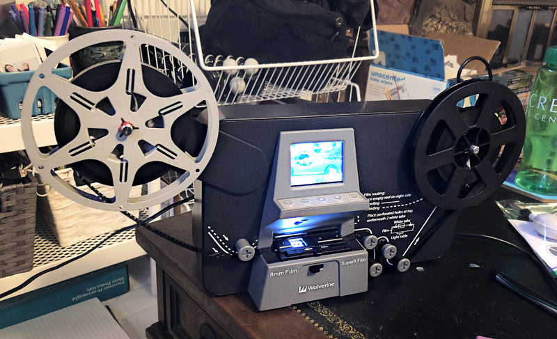What it takes to digitize 8mm film. One frame at a time.
