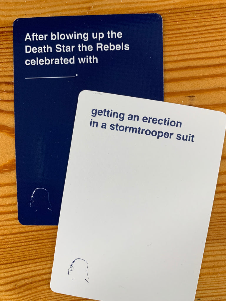 Toys & Games Games NEW Cards Against STAR WARS Cards Against Inside Cards Against Humanity Template