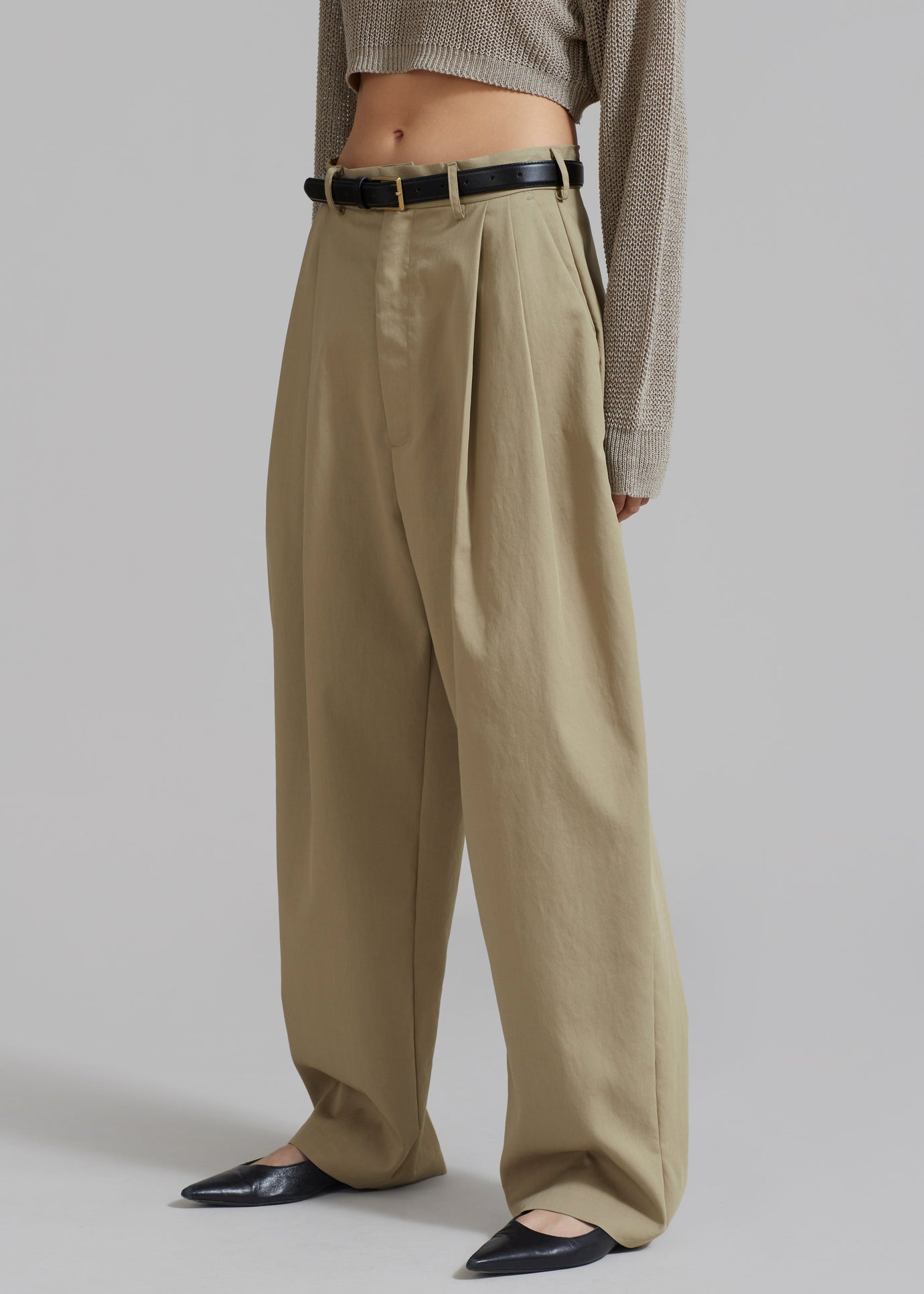 Opp Suit Pants - Taupe