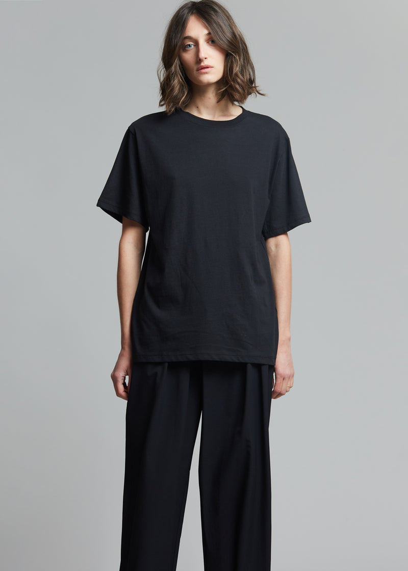 Lilou Simple Tee - Black – Frankie Shop Europe