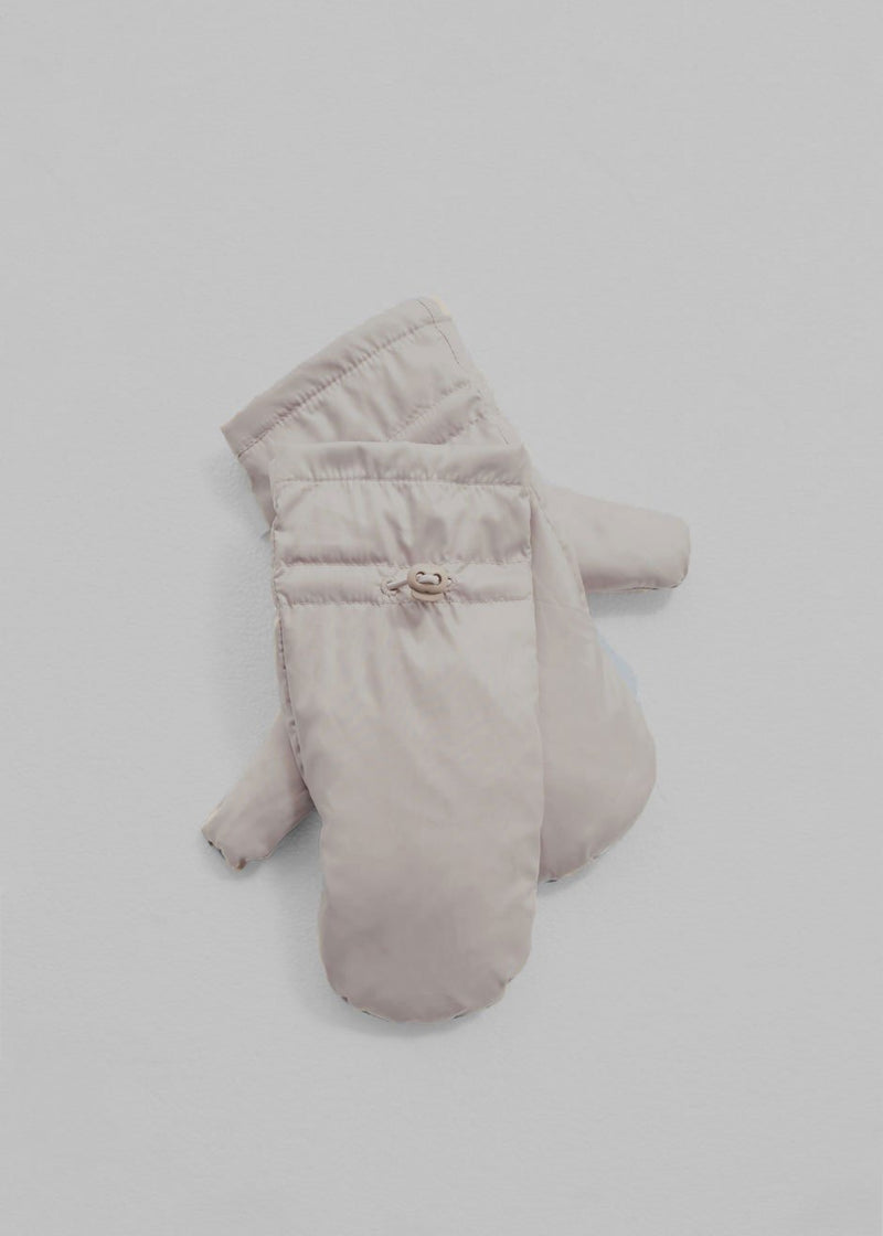 Hal Puffy Mittens - Light Taupe